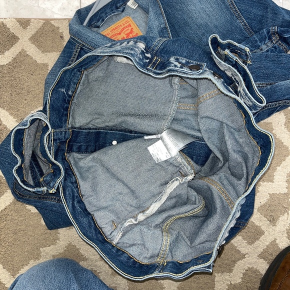 Men's Levi's Jean Jacket XL - Picture 6 of 10